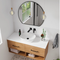 Matte Black Framed Designer Mirrors